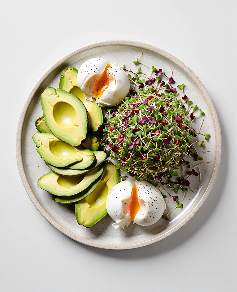 Healthy balanced meal